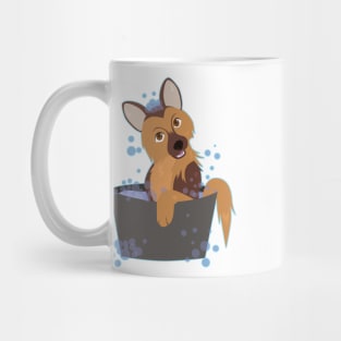 Bubble Bath Puppy Mug